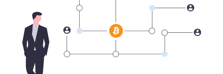 Ilustración del Bitcoin
